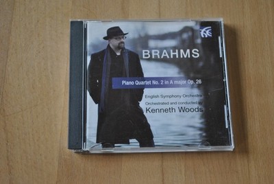 CD Johannes Brahms Piano Quartet No. 2 in A major Op. 26 Kenneth Woods