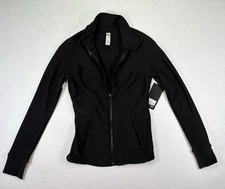 90 Degree by Reflex Women's Active Jacket Full Zip Blue Size XS