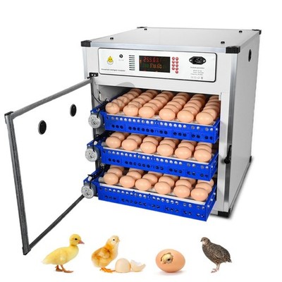 Vollautomatische Brutmaschine 204 Eier Inkubator Brutautomat Egg Incubator