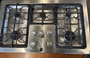 Kenmore Elite 32333 36” Gas Cooktop 5 Burner Stainless Steel Built-In