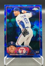 2023 Topps Chrome Sapphire Edition - Brad Miller #319 - Texas Rangers