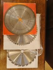 3 x Mitre/ table Saw  Blades 305mm x 30mm bore Made in Germany