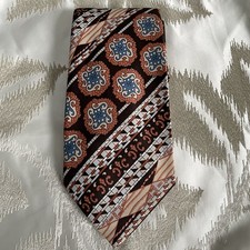 Vintage Brittania 70s Tie Groovy Pop Art Mod Wide Hippie Psychedelic
