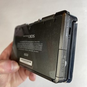Nintendo 3DS Handheld Video Game Console Black CTR-001 W Charger Stylus
