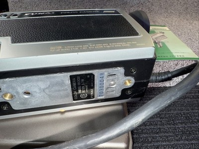 vintage Funai F-812 Video Cassette Recorder & Color Camera F812cx1