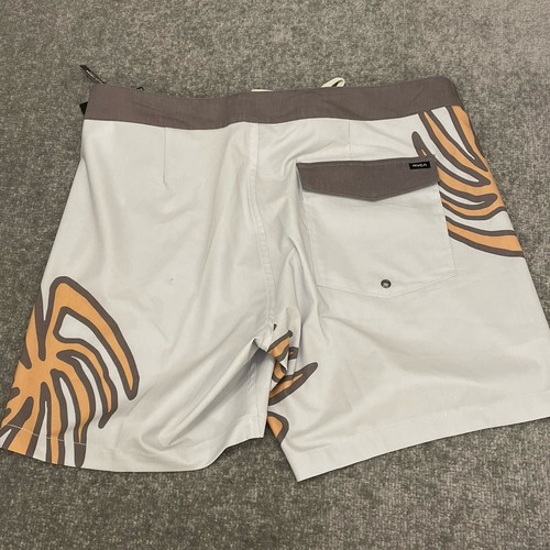 RVCA Board Shorts Mens 36 Cross Up Swim Drawstring Back Pocket Stretch NEW $66 - Picture 6 of 9