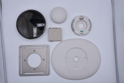 Google Nest Learning Thermostat 4th Gen w/ Sensor Silver Smart Thermostat
