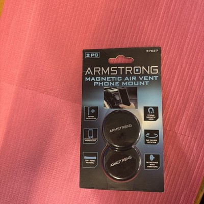 2X Auto Grip Magnetic Car Vent Phone Holder, Vent Magnet Phone Mount