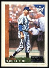 2022 Panini Diamond Kings Walter Alston Artist's Proof #13 Los Angeles Dodgers