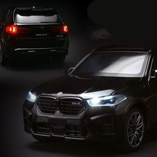 1:24 BMW X5M X5 SUV Alloy Diecast Metal Car Model Sound Light Toy Gift