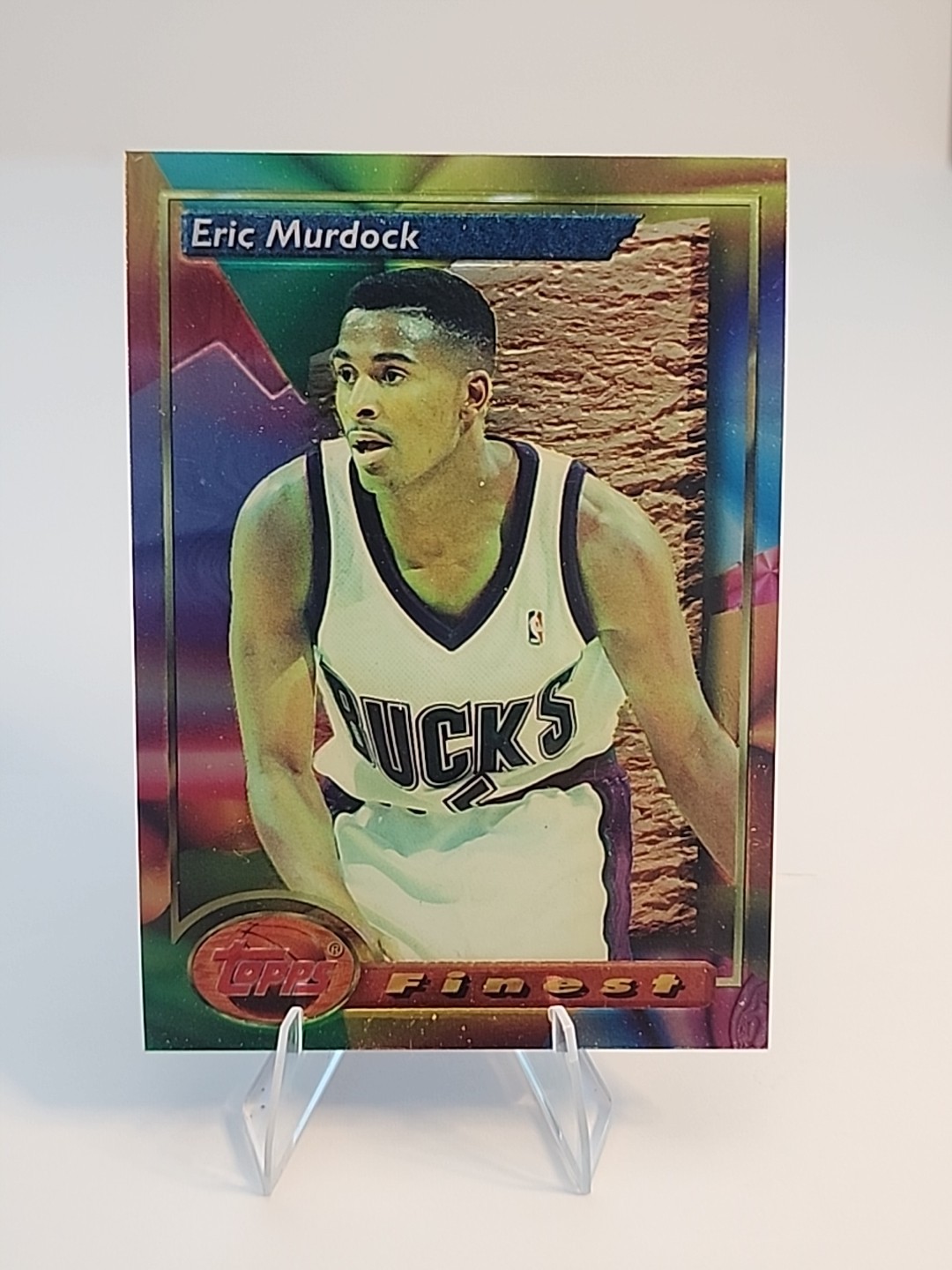ERIC MURDOCK 1993 TOPPS FINEST MOMENT BASKETBALL BUCKS