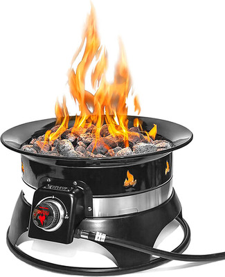 Firebowl 870 Premium 19  Auto-Ignition Smokeless Propane Fire Pit   Outdoor Gas