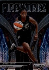 2022 Panini Prizm WNBA Fireworks #12 Jewell Loyd - BSK