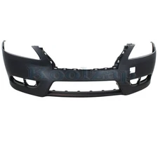 Front Bumper Cover Assembly Primed Fits 13-15 Sentra Sedan NI1000289 620223SH0J