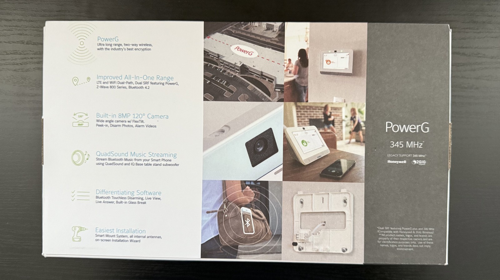 Qolsys IQ Panel 4 Wireless Smart Home Security System Alarm Panel 345 MHz