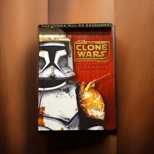 Star Wars: The Clone Wars - The Complete Season One DVD, 2011, 4-Disc Set 