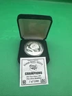 Super Bowl XXXVI Champions .999 Fine Silver Coin,2002 Feb. 3.one Troy ounce