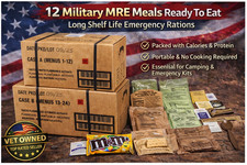 MRE U.S. Military Ready to Eat Meals INSP 2025 or Better - Options 1,2,48 pack--
