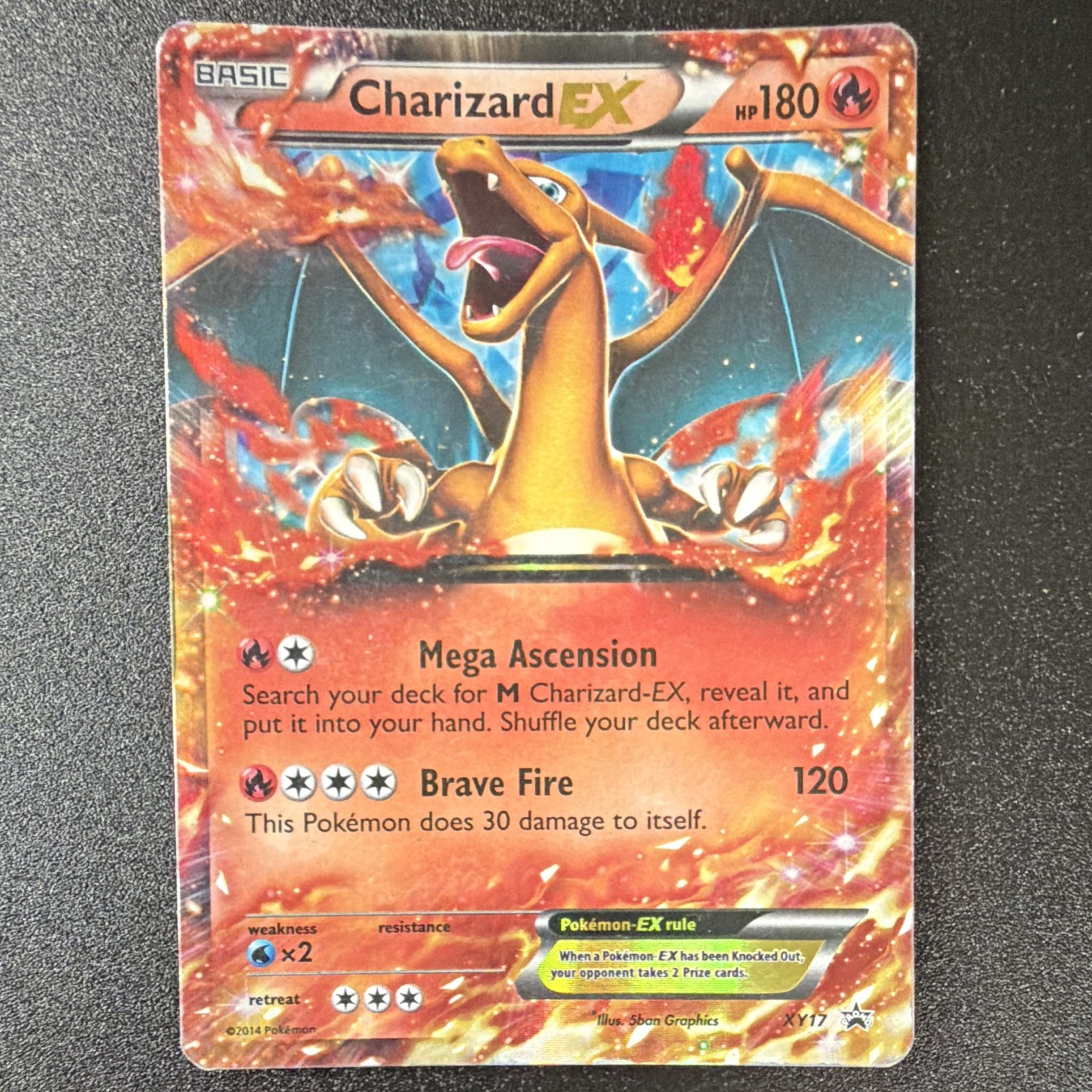 Charizard EX . XY17 . English Promo