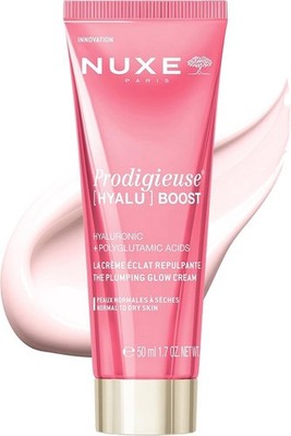 NUXE Prodigieuse Hyalu Boost Plumping Radiance Face Cream Peptides Glow 1.7 oz.
