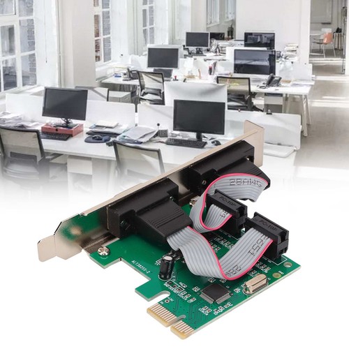 PCIe -Erweiterungskarte Doppel -Serial -Port -Com -Port -PCIe -Riser -Karte Für - Bild 15 von 22