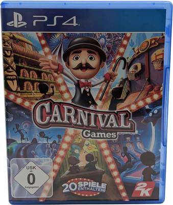 Carnival Games PlayStation 4 PS4 Partyspiel USK 0 Disc OVP Top Zustand