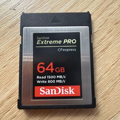 SanDisk Extreme PRO 64GB CFexpress Type-B (1500/800 mb/s)
