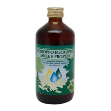 Sciroppo Eucalipto Miele Propoli 250 ml Naturale Gola Vie Respiratorie