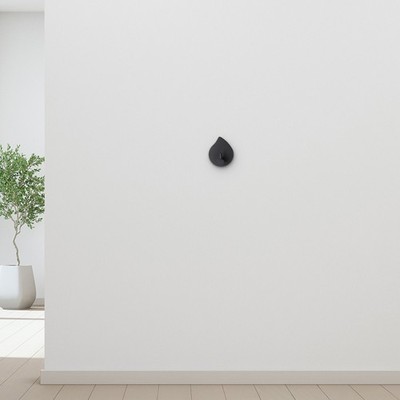 Creative Wassertropfen Badezimmer Haken Wandmontage ohne Bohren 304 Edelstahl
