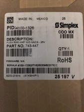 Simplex 4100-1326 Digitalflex 50W Amplifier Brand New Item In The Box