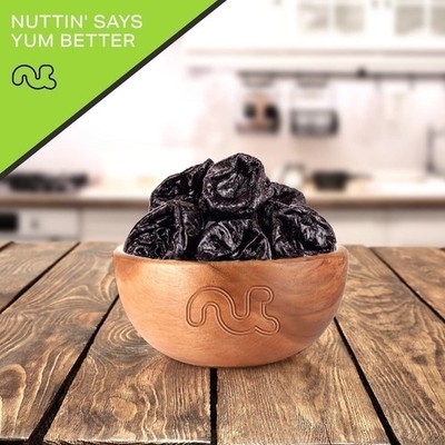 Nut Cravings Dried Pitted Prune Unsweetened, Juicy Dry Plums No Sugar added