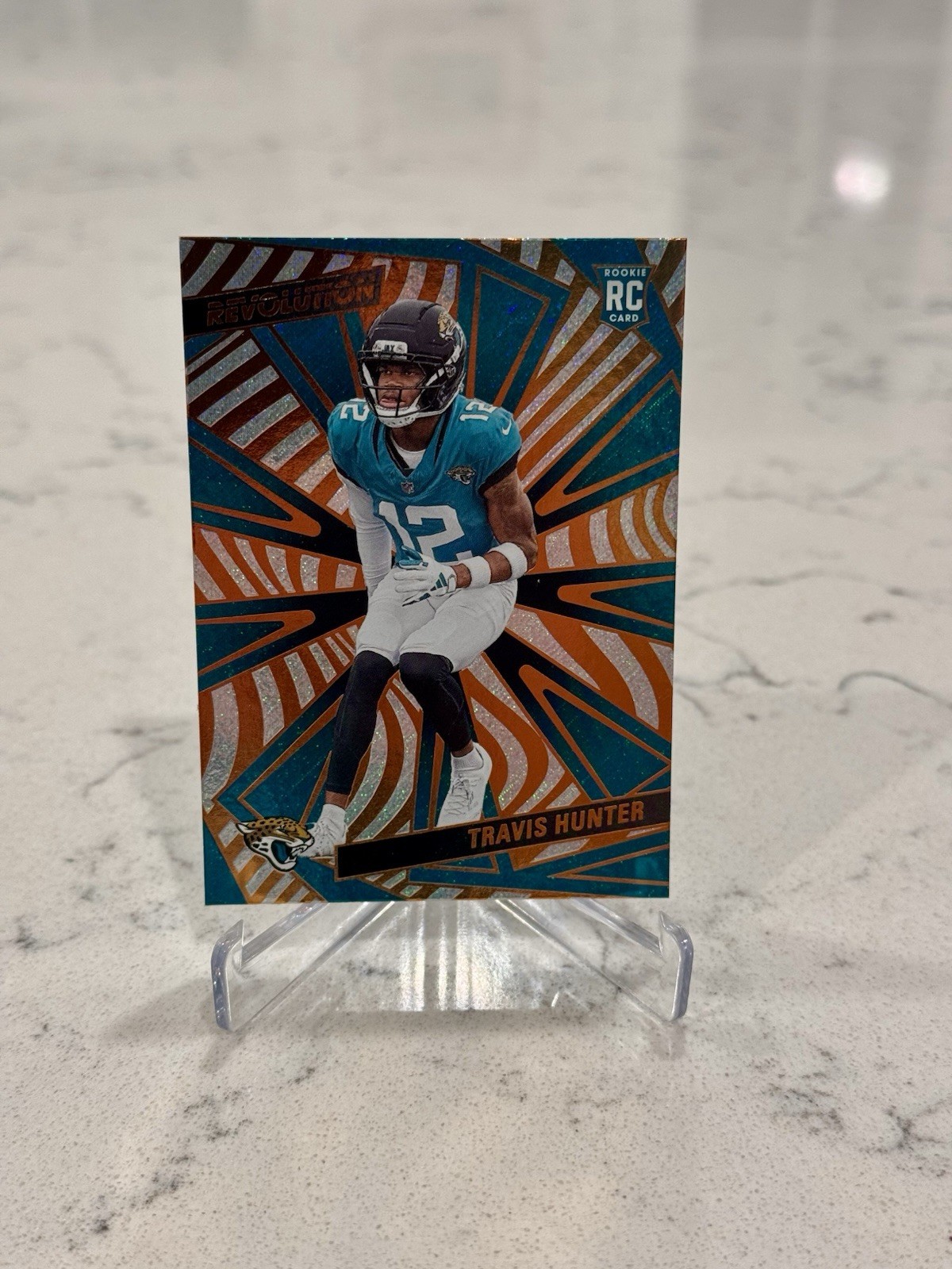 2025 Panini Revolution - TRAVIS HUNTER - Groove Rookie #242 Jacksonville Jaguars