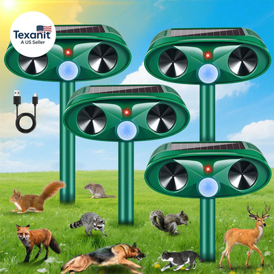 2026 Sonic Fortress Pro Deer Repellent Devices,Squirrel Racoon Repellent Outdoor