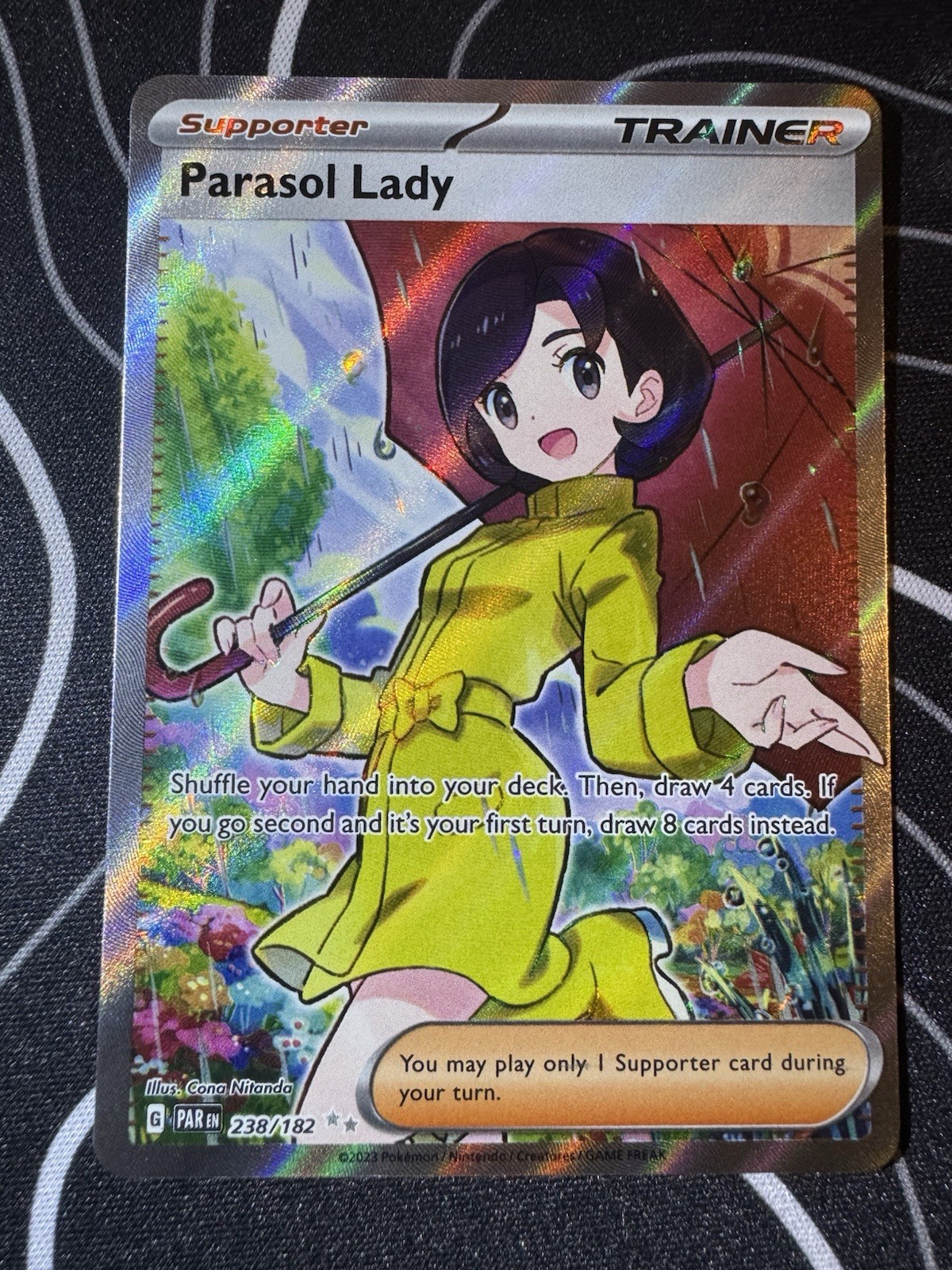 Parasol Lady Full Art  238/182 - Paradox Rift - NM (just pulled!)