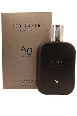 Ted Baker Ag Silver Eau de Toilette Spray 100 ml Herrenduft holziger Duft