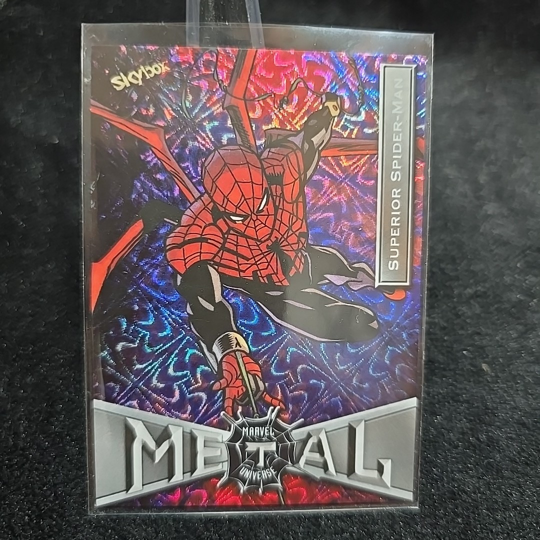 Superior Spiderman 2021 Skybox Marvel Metal Grandiose Marvel Card #88 (NM)