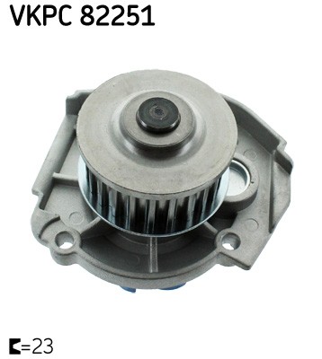 SKF VKPC 82251 Water Pump, engine cooling for FIAT,LANCIA