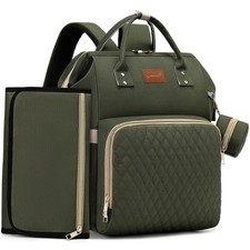 Diaper Bag Backpack with Changing Pad, Pacifier Case, Baby Bag for Boy Girl T...