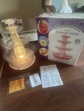 RIVAL Lighted Beverage Fountain 2.5 GAL Birthday Wedding Graduation Party VIDEO