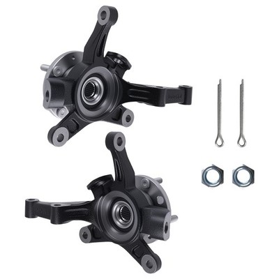 Pair Front LH RH Steering Knuckle With Hub for Pontiac G3 1.6L Sedan 10 96870493
