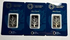 3 x 10 gram .999 fine silver bar in ASSAY, Banyan Tree Minted  By MMTC PAMP