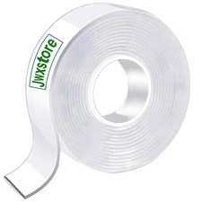 Double Sided Mounting Tape Heavy Duty, Clear Multipurpose Removable Sticky Strip