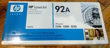 HP 92A C4092A OEM Genuine Black Laserjet Toner Print Cartridge Sealed