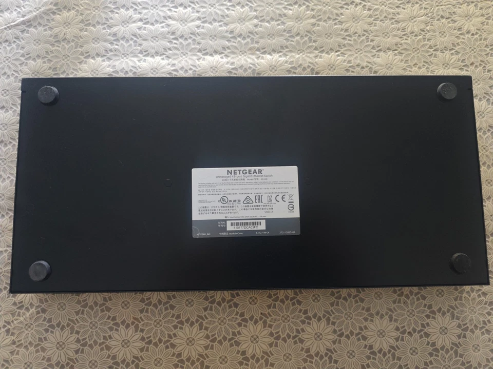 NETGEAR GS348PP - 48-Port Gigabit Ethernet Unmanaged Essentials PoE+ Switch - Bild 3 von 4