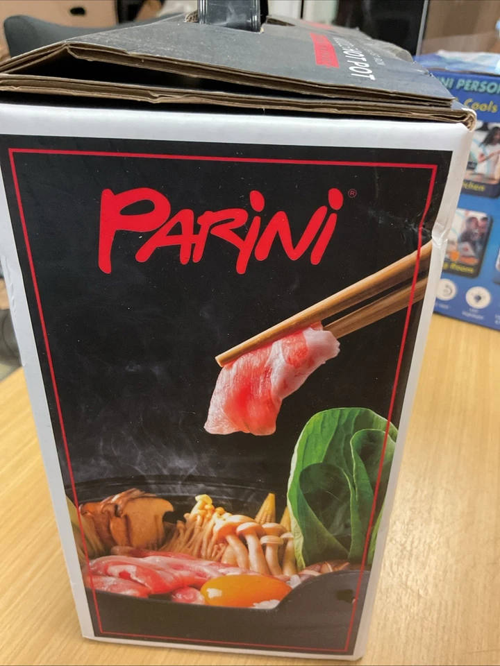 Olla caliente de fideos con tapa de madera y remache - Parini de hierro fundido de 2 litros Foto 4 de 4