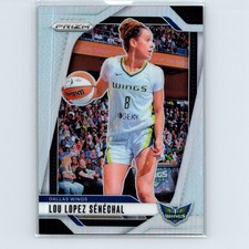 2024 Panini Prizm WNBA Lou Lopez Senechal #121 Silver Prizm Dallas Wings