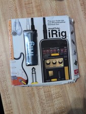 NEW IN BOX AmpliTube iRig Guitar Interface Adapter for iOS iPhone iPad