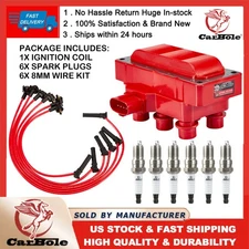FD480 For Ford Explorer 4.0L V6 2006-2010 Ignition Coil & Wireset & Spark Plug