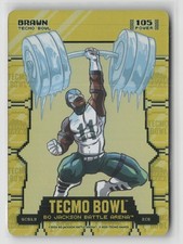 Bo Jackson Battle Arena Ice Gold Coin Flip Brawn #GC513