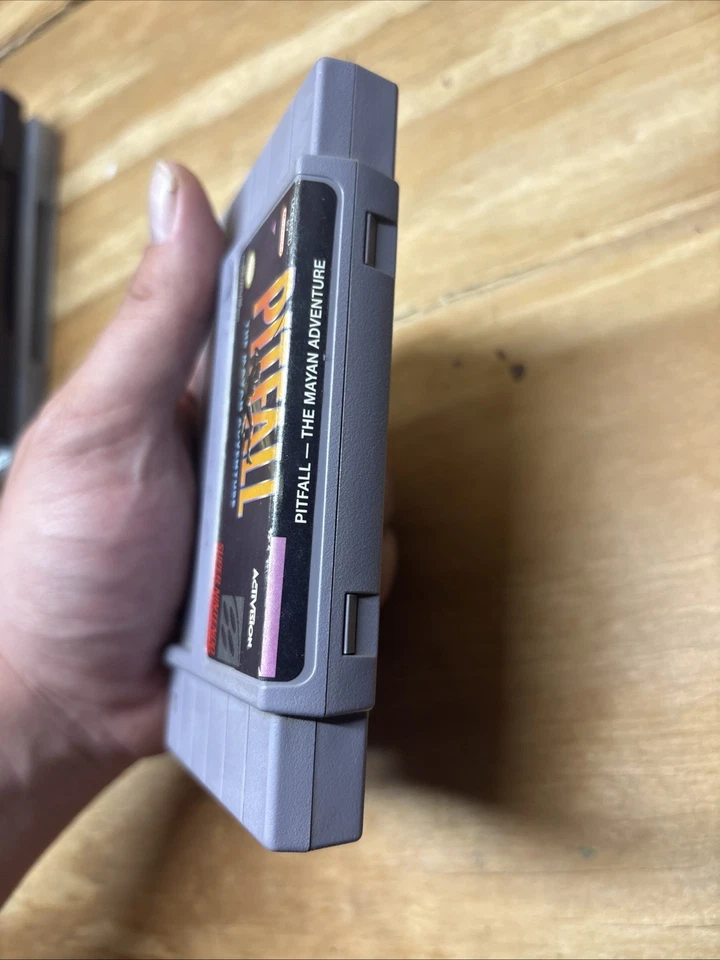 Pitfall The Mayan Adventure SNES Super Nintendo Game Cartridge Tested Fast Ship - Image 3 of 4
